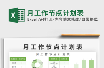 月工作節(jié)點(diǎn)計(jì)劃表免費(fèi)下載
