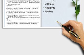 2022品質(zhì)獎(jiǎng)罰制度（Excel版）免費(fèi)下載