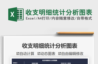 2021收支明細(xì)統(tǒng)計(jì)分析圖表免費(fèi)下載
