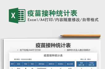 2021疫苗接種統(tǒng)計表免費(fèi)下載