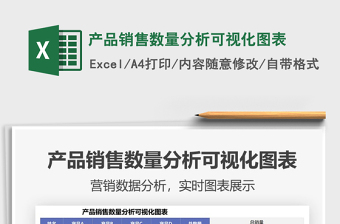 2022產(chǎn)品銷售數(shù)量分析可視化圖表免費(fèi)下載