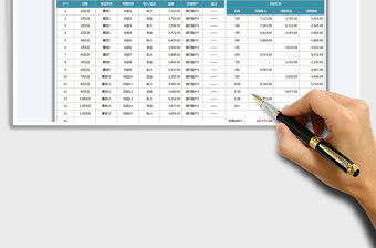2022財(cái)務(wù)收支統(tǒng)計(jì)分析表免費(fèi)下載
