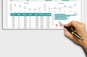 2022銷售日報表-數據統(tǒng)計表免費下載