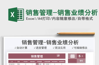2021銷售管理-銷售業(yè)績(jī)分析免費(fèi)下載