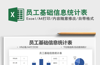 2021員工基礎(chǔ)信息統(tǒng)計(jì)表免費(fèi)下載