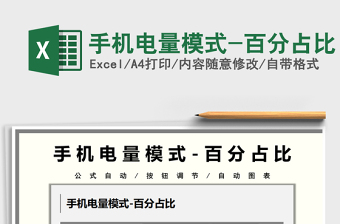 2021手機電量模式-百分占比免費下載