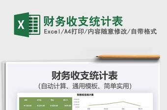2021財(cái)務(wù)收支統(tǒng)計(jì)表免費(fèi)下載