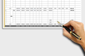2022工資表（自動計算）免費下載