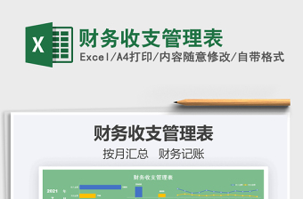 2021財(cái)務(wù)收支管理表免費(fèi)下載