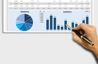 2021部門七項費用統計表免費下載