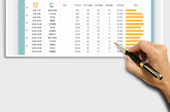 2021學(xué)習(xí)計(jì)劃表-學(xué)習(xí)進(jìn)度表免費(fèi)下載