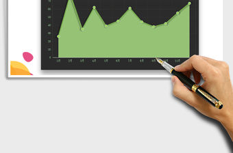 2022可視化EXCEL面積圖（商務(wù)圖表）免費(fèi)下載
