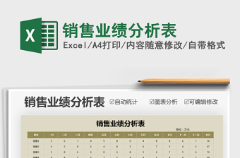 2022銷售業(yè)績分析表免費(fèi)下載