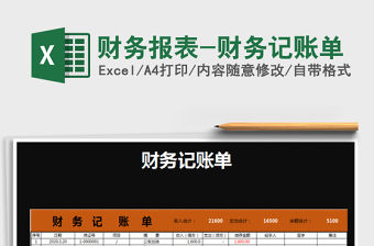 2022財(cái)務(wù)報(bào)表-財(cái)務(wù)記賬單免費(fèi)下載