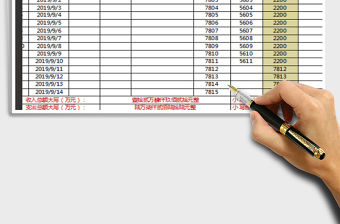 2022財務收支報表通用免費下載