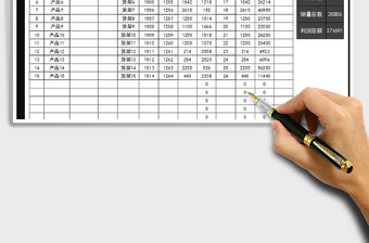 2022購銷存報表-出入庫查詢匯總表免費下載