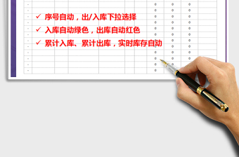 2022出入庫(kù)登記表免費(fèi)下載