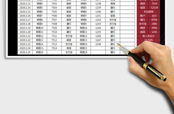 2022財(cái)務(wù)報(bào)表-財(cái)務(wù)日記賬免費(fèi)下載
