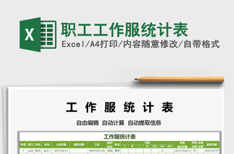 2021職工工作服統(tǒng)計(jì)表免費(fèi)下載
