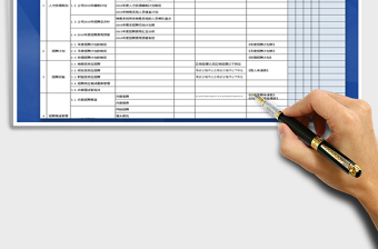 HR招聘管理规划表免费下载