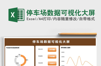 2021停車場數(shù)據(jù)可視化大屏免費下載