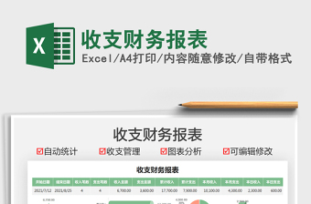2022收支財(cái)務(wù)報(bào)表免費(fèi)下載
