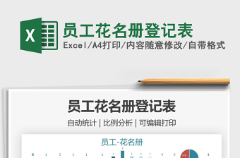 2021員工花名冊登記表免費(fèi)下載
