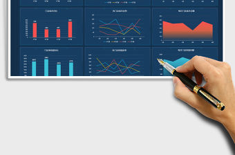 2022半年門店銷售業(yè)績分析數(shù)據(jù)看板分析表免費下載