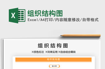 2022組織結構圖免費下載