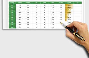 2021暑假學習計劃表免費下載
