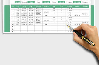 2022財(cái)務(wù)往來(lái)賬款明細(xì)表免費(fèi)下載