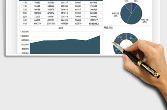 2021演出門票收入可視化圖表免費下載