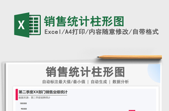 2022銷售統(tǒng)計(jì)柱形圖免費(fèi)下載