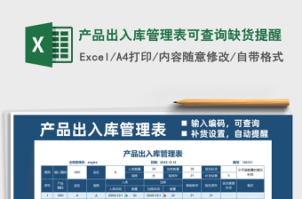 2022产品销量动态查询表