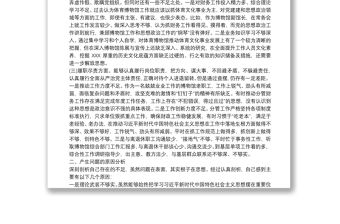 2021主題教育整改：黨支部班子問題清單及整改措施