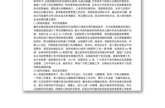 最新黨委換屆選舉會(huì)議上的工作報(bào)告