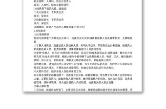 稅務系統與地方部門聯合開展消防應急疏散演練方案