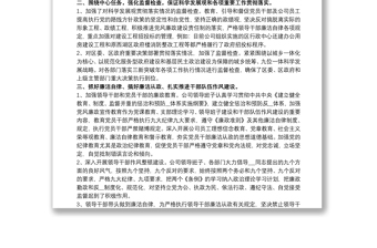 國(guó)有企業(yè)黨風(fēng)廉政年終工作總結(jié)