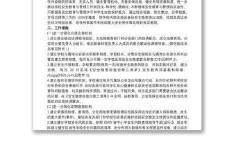 縣第二幼兒園警校聯動機制方案三篇