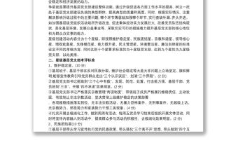 基層黨支部開展基層組織十星級創(chuàng)建工作方案