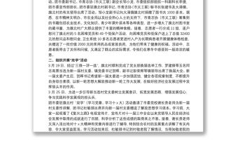 駐村工作隊隊長工作總結參考范文