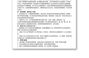 2021幼兒園食堂食品衛(wèi)生安全自查報告