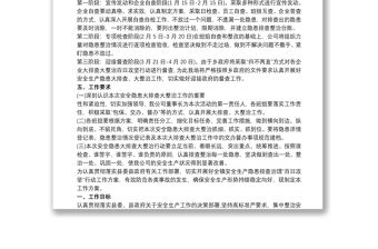 公司安全生產隱患大排查大整治百日攻堅行動實施方案