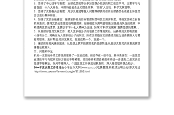 [20xx年黨支部工作總結(jié)范文]20xx年黨支部工作總結(jié)
