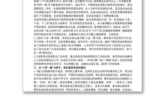 20xx年學(xué)校支部書記抓黨建工作述職報(bào)告