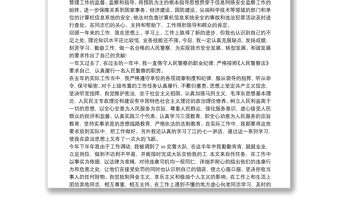 2020精選公安民警個人工作總結及打算三篇