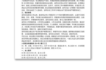 入黨政治審查報告20xx年八篇