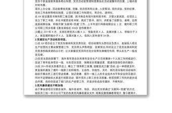 最新基層黨支部書記20xx年上半年工作總結(jié)報告（匯報）范文