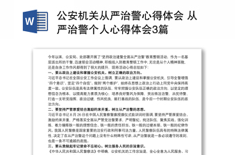 2022李毅同志在全省公安机关赴京参加心得体会