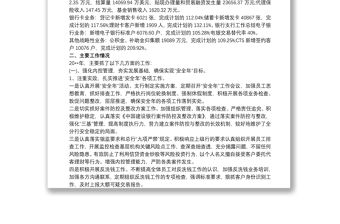 銀行網點行長工作總結